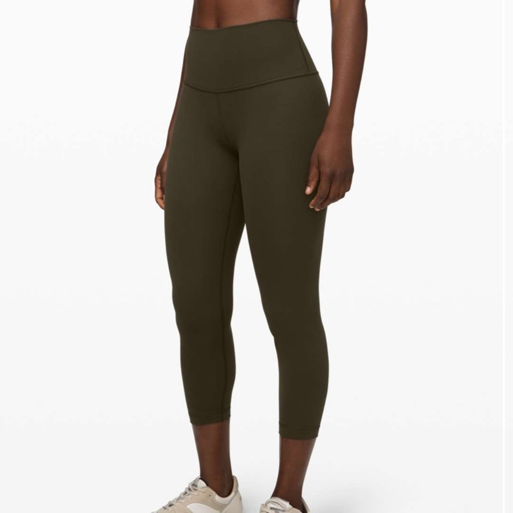 Lululemon Wunder Under Crop High-Rise *Full-On Luxtreme 23"